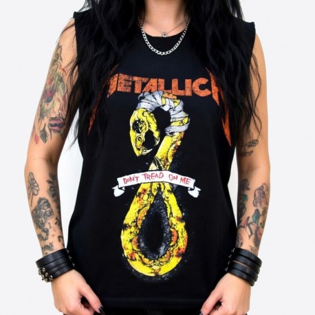 Metallica Blusa Don't Tread on Me MXV