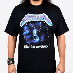 Metallica Playera Ride The Lightning MXV
