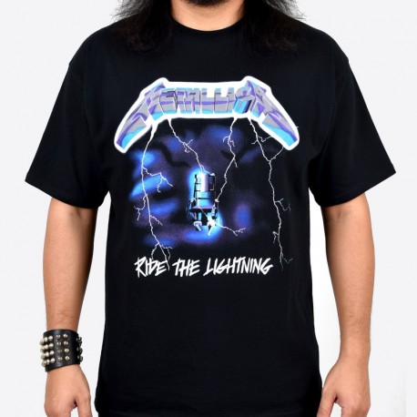 Metallica Playera Ride The Lightning MXV