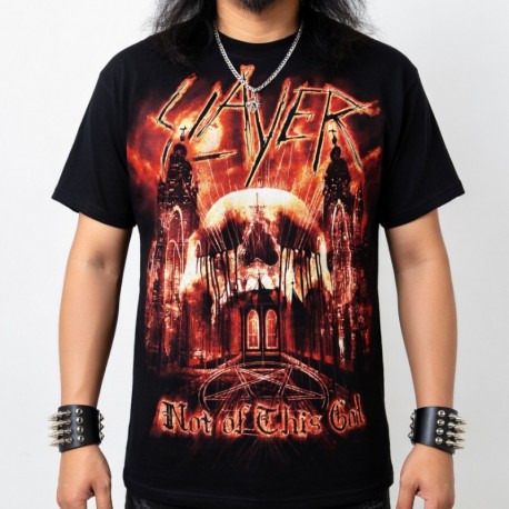 Slayer Playera Not Of This God