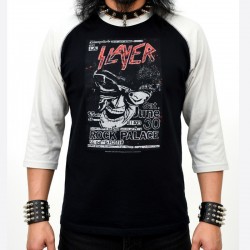 Slayer Playera Raglan Rock Palace Flyer