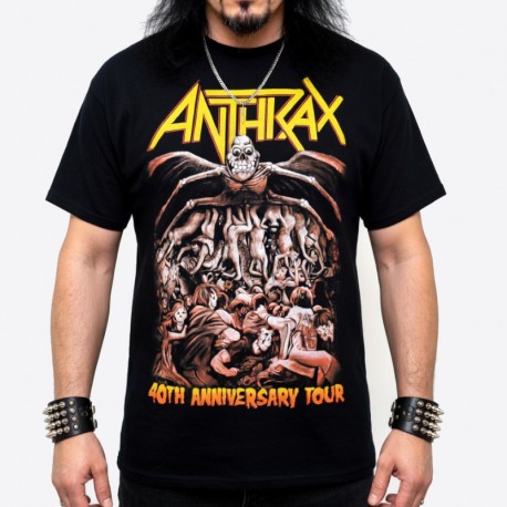 Anthrax Shirt 40th Anniversary Tour
