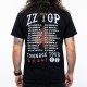ZZ Top Playera Tonnage Tour
