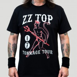 ZZ Top Playera Tonnage Tour