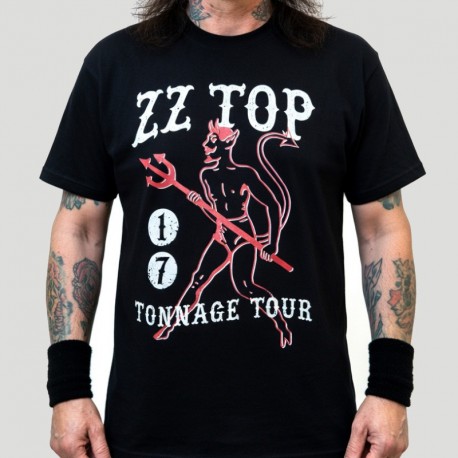 ZZ Top Playera Tonnage Tour