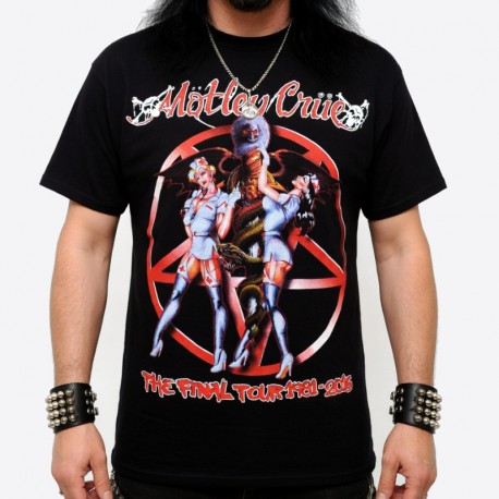 Motley Crue Shirt Dr. Feelgood Final Tour