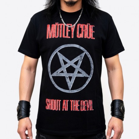 Motley Crue Shirt Shout At The Devil Tracklist