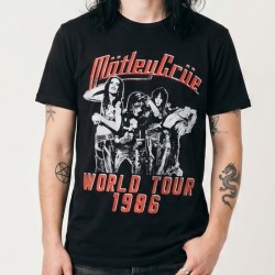 Motley Crue Playera Theatre Of Pain World Tour 86