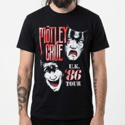 Motley Crue Playera UK Tour 86