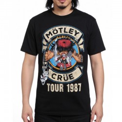 Motley Crue Playera Tour 1987 MXV