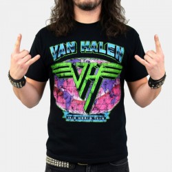 Van Halen Playera World Invasion Tour
