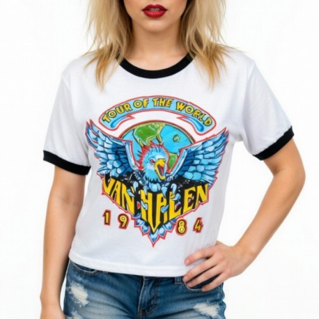 Van Halen Womens Shirt Tour 1984 MXV