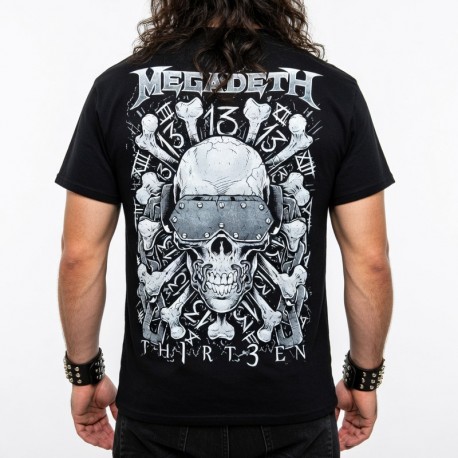 Megadeth Playera 13 MXV