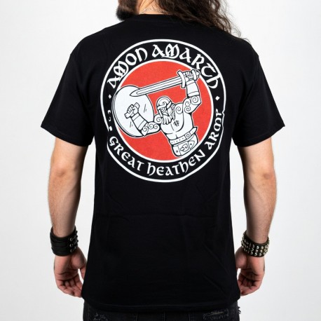 Amon Amarth Shirt Red Sigil
