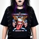Rolling Stones Womens Shirt American Tour Safety Pins