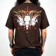 Slipknot Playera Slim Fit Cowskull