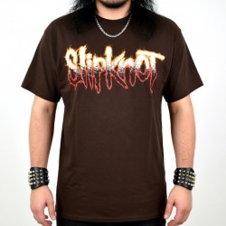 Slipknot Playera Slim Fit Cowskull