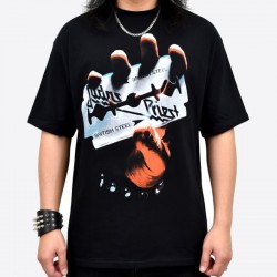 Judas Priest Playera British Steel Classic MXV