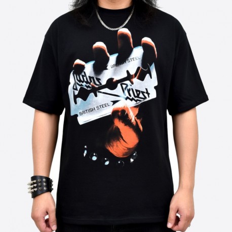 Judas Priest Playera British Steel Classic MXV