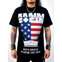 Rammstein Playera North America Stadium Tour 2022