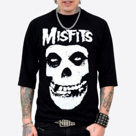 Misfits Playera Classic Fiend Raglan