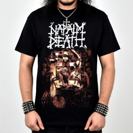 Napalm Death Shirt Time Waits For No Slave