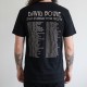 David Bowie Playera 1972 World Tour