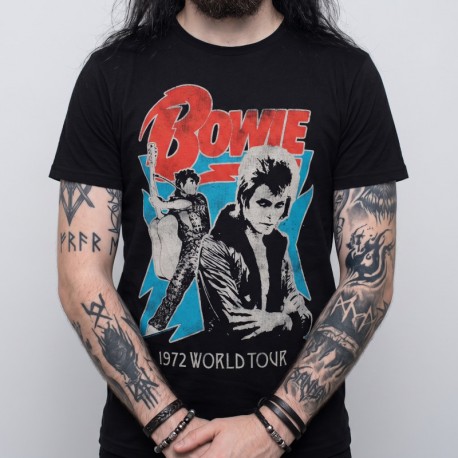 David Bowie 1972 World Tour Shirt