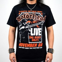 Motorhead Playera Lemmy Firepower
