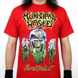 Municipal Waste Playera Slime And Punishment