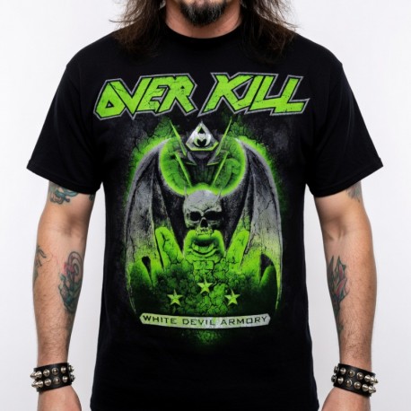 Overkill Playera White Devil Armory Dates