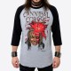 Cannibal Corpse High Velocity Impact Spatter Raglan Shirt