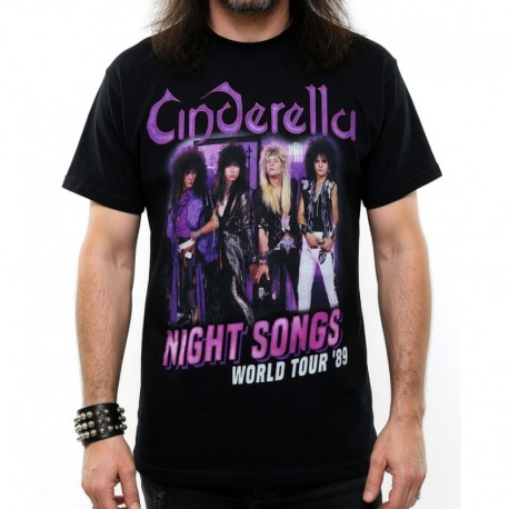 Cinderella Shirt  Night Songs Tour 1986