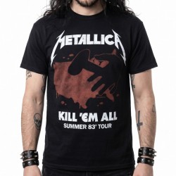Metallica Playera Kill ´em All Summer Tour ´83