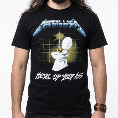 Metallica Playera Metal Up Your Ass Classic