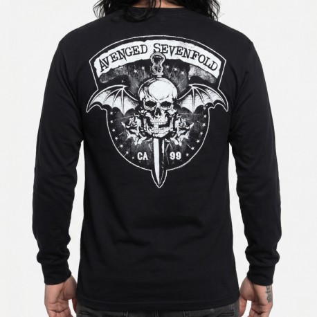 Avenged Sevenfold Playera Biker Bat LS