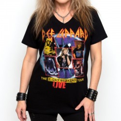 Def Leppard Blusa 7 Day Weekend