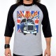 Def Leppard Shirt On Through The Night Raglan