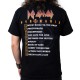 Def Leppard Playera Pyromania Tracklist