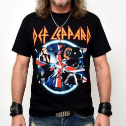 Def Leppard Playera Shattered Photo