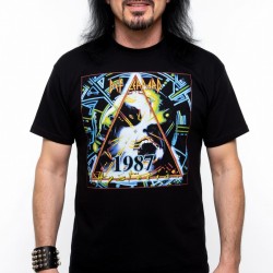Def Leppard Playera Hysteria Tour 1987