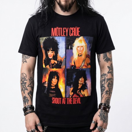 Motley Crue Shirt Shout At The Devil MXV