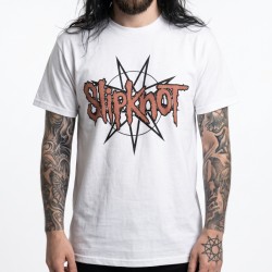 Slipknot Shirt Logo White MXV