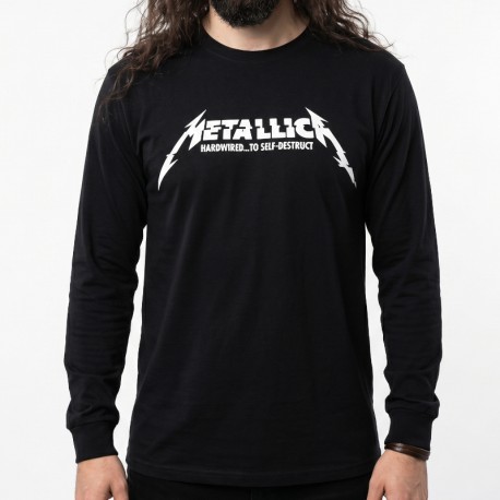 Metallica Playera Hardwired LS MXV