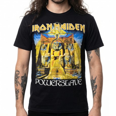Iron Maiden Shirt Powerslave World Slavery Tour MXV