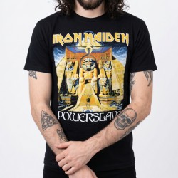 Iron Maiden Playera Powerslave World Slavery Tour