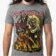 Iron Maiden Playera The Numer Of The Beast Gris