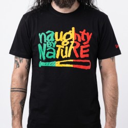 Naughty By Nature x New Era Playera Rasta