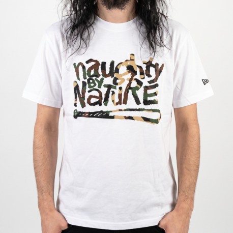 Naughty By Nature x New Era Shirt White
