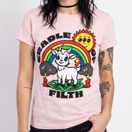 Cradle Of Filth Playera Dama Goat